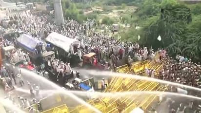 ఢిల్లీకి చేరిన కిసాన్ క్రాంతి యాత్ర.. అడ్డుకున్న పోలీసులు