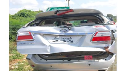 టీఆర్ఎస్ మాజీ ఎమ్మెల్యేకు ప్రమాదం....