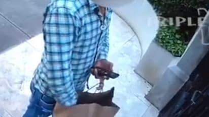 ഇങ്ങനെയൊക്കെ ചെയ്യാമോ? ക്യാമറയില്‍ കുടുങ്ങിയ ഊബര്‍ ഈറ്റ്സ് ഡ്രൈവര്‍