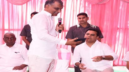 అన్నదమ్ముల్లా పెరిగాం: కేటీఆర్ పై హరీష్ ప్రశంసల జల్లు (వీడియో)