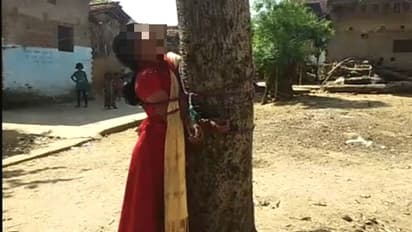 ಅನ್ಯ ಜಾತಿ ಯುವಕನೊಂದಿಗೆ ಪ್ರೀತಿ: ಮರಕ್ಕೆ ಕಟ್ಟಿ ಯುವತಿಗೆ ಥಳಿತ