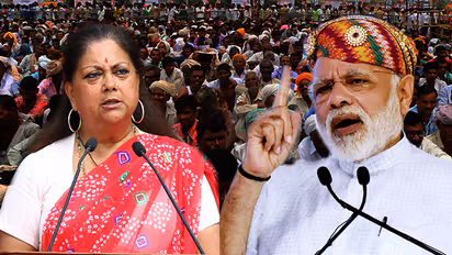 Rajasthan election: Modi, Raje tear apart Congress politics of vote-bank, say development will win
