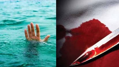 భార్యపై అనుమానంతో.. కొడుకును నీటి తొట్టెలో వేసి, కూతురు గొంతు కోసి.. తండ్రి దారుణహత్య