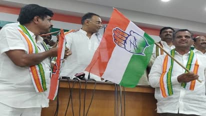 ಮಾಜಿ ಐಪಿಎಸ್ ಅಧಿಕಾರಿ, ಇಬ್ಬರು ಮಾಜಿ ಶಾಸಕರು ಕಾಂಗ್ರೆಸ್ ಸೇರ್ಪಡೆ