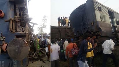 எக்ஸ்பிரஸ் ரயில் தடம்புரண்டு விபத்து... 7 பேர் உயிரிழப்பு!