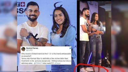 యువతితో విరాట్ ఫోటో.. నెటిజన్ల ట్రోల్స్