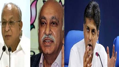 #మీటూ ఎఫెక్ట్:కేంద్రమంత్రి రాజీనామాకు కాంగ్రెస్ పట్టు