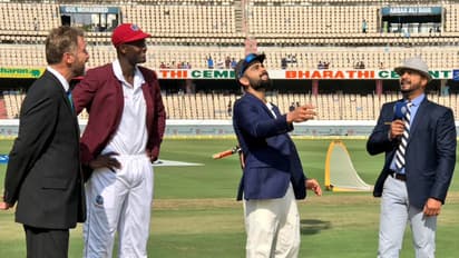 ഹൈദരാബാദ് ടെസ്റ്റ്: വിന്ഡീസിന് ടോസ്; ഇന്ത്യന് ടീമില് യുവതാരം അരങ്ങേറ്റത്തിന്