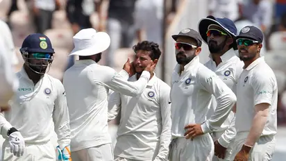 India vs West Indies 2nd Test: Kuldeep Yadav takes three; visitors reduced to 197/6 at tea on Day 1