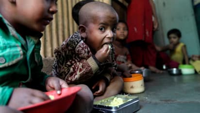 Hunger in India: 20% of children under age 5 are underweight