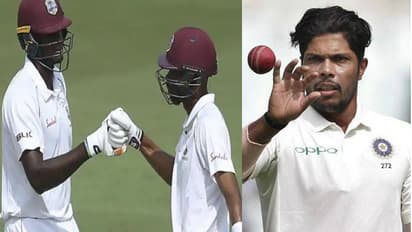 இந்தியாவின் ஆதிக்கத்தை அடக்கிய சேஸ்-ஹோல்டர்!! கடைசி நேரத்தில் பிரேக் கொடுத்த உமேஷ்