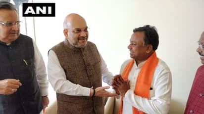 അമിത് ഷാ പടയൊരുക്കം തുടങ്ങി; തെരഞ്ഞെടുപ്പിന് മുമ്പേ ഛത്തീസ്ഗഡില് മുതിര്ന്ന കോണ്ഗ്രസ് നേതാവ് ബിജെപിയില്