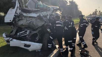 യുഎഇയില് രണ്ടിടത്ത് വാഹനാപകടം; ഒരാള് മരിച്ചു, ആറ് പേര്ക്ക് പരിക്ക്