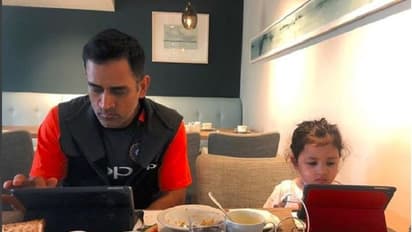 ಅಪ್ಪನಂತೆ ಮಗಳು- ಸೂಪರ್ ಫಿಟ್ ಝಿವಾ ಧೋನಿ !