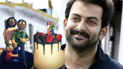 Malayalam actor Prithviraj Sukumaran gets sweet surprise from wife Supriya Menon