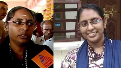 മതസ്പർദ്ധയുണ്ടാക്കിയെന്ന് പരാതി; ശബരിമല കയറാതെ മടങ്ങിയ ലിബി അറസ്റ്റില്