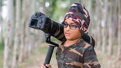 വൈൽഡ് ലൈഫ് ഫോട്ടോഗ്രാഫർ ഓഫ് ദി ഇയർ പുരസ്കാരം 10 വയസ്സുകാരൻ അർഷ്ദീപ് സിങ്ങിന്