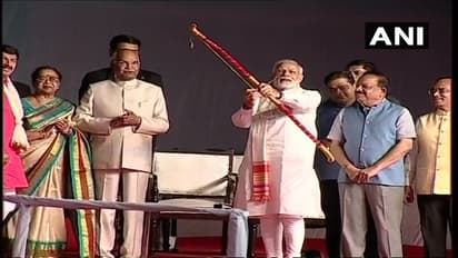 ರಾಮಲೀಲಾ ಮೈದಾನದಲ್ಲಿ ದಸರಾ: ಮೋದಿ, ಕೋವಿಂದ್ ಭಾಗಿ