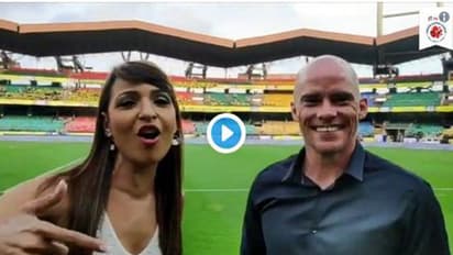 ഹ്യൂമേട്ടന്‍ തിരിച്ചെത്തി; കൊച്ചിയില്‍ മഞ്ഞപ്പടയുടെ ആവേശ സ്വീകരണം- വീഡിയോ