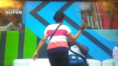 ಬಿಗ್ಬಾಸ್: ಮೊದಲ ದಿನವೇ ಆ್ಯಂಡಿ ಮೇಲೆ ಕೈ ಮಾಡಿದ ಜಯಶ್ರೀ!