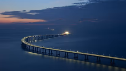 China opens world’s longest sea-crossing after 9 years of construction