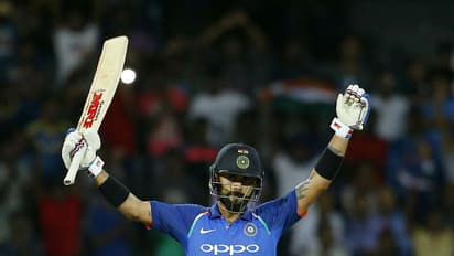 ಕೊಹ್ಲಿ ಆಮೋಘ ಶತಕ: ಸವಾಲಿನ ಮೊತ್ತ ಕಲೆಹಾಕಿದ ಟೀಂ ಇಂಡಿಯಾ