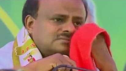 Karnataka: Chopper for CM leaves without him; Kumaraswamy takes three-hour car journey