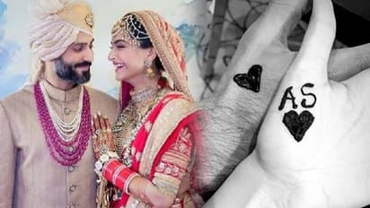 Sonam Kapoor, Anand Ahuja celebrate their first Karwa Chauth with henna