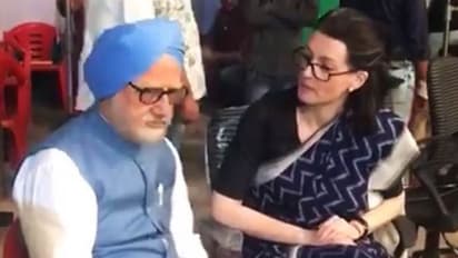 ഇത് സിനിമയിലെ മൻമോഹൻ സിംഗും സോണിയാ ഗാന്ധിയും, ബിഹൈൻഡ് ദ സീൻ വീഡിയോ പുറത്തുവിട്ടു