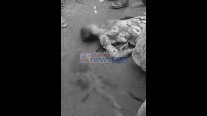 బస్సు ఢీకొని విద్యార్థి మృతి... చైతన్య కాలేజీ బస్సులు ధ్వంసం