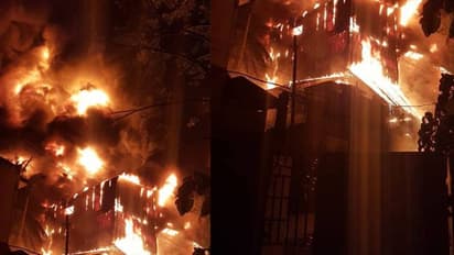 రెసిడెన్షియల్ బిల్డింగ్ లో అగ్ని ప్రమాదం.. ఇద్దరి మృతి