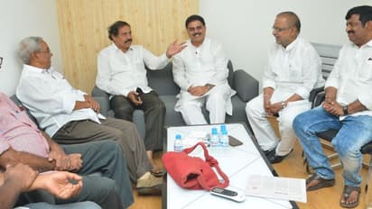 లెఫ్ట్ నేతలతో నాదెండ్ల మనోహర్ భేటీ (ఫొటోలు)