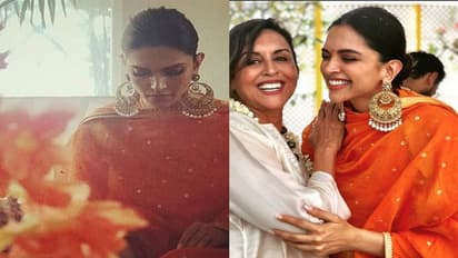 ಹಸೆಮಣೆ ಏರುವ ಮುನ್ನ ಪೂಜೆಯಲ್ಲಿ ಭಾಗಿಯಾದ ದೀಪಿಕಾ ಪಡುಕೋಣೆ