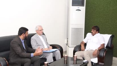 బొంతు రామ్మోహన్తో ఇరాన్ కాన్సులేట్ జనరల్ భేటీ...