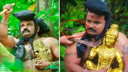 'അയ്യപ്പഭക്തനെ പൊലീസ് ആക്രമിക്കുന്ന’ വ്യാജചിത്രം രാജ്യം മുഴുവൻ വൈറൽ