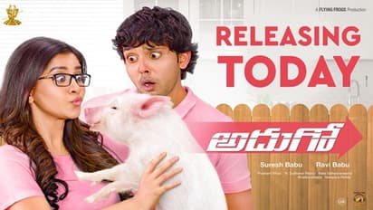 పందిపిల్ల....పిచ్చి కామెడీ (‘అదుగో’ మూవీ రివ్యూ)