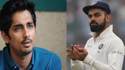 కోహ్లీవి చెత్త కామెంట్స్.. హీరో సిద్దార్థ్ ఫైర్!