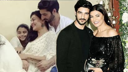 Love is in the air: Sushmita Sen celebrates Diwali with boyfriend Rohman Shawl
