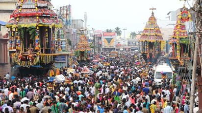 திருவண்ணாமலை தீபத் திருவிழாவில் போலீஸ் கெடுபிடி... 7 இடங்களில் மட்டுமே அன்னதானம்!