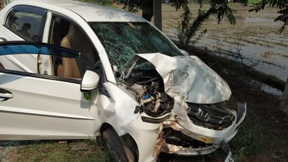 నెల్లూరు జిల్లాలో రోడ్డు ప్రమాదం...భార్యాభర్తల మృతి