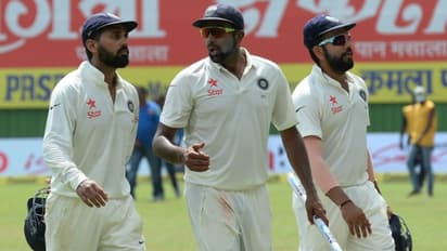 ಅಭಿನಂದಿಸಲು ಬಂದ ರೋಹಿತ್ ಶರ್ಮಾರನ್ನ ಕಡೆಗಣಿಸಿದ್ರಾ ಅಶ್ವಿನ್?