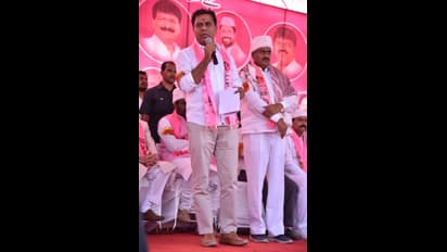 శేరిలింగంపల్లిలో మైనారిటీ ఆశీర్వద సభలో పాల్గొన్న కేటీఆర్ (ఫోటోలు)