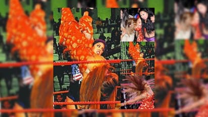 रेसलर ने अखाड़े में राखी सावंत को पटका, देखिए वीडियो