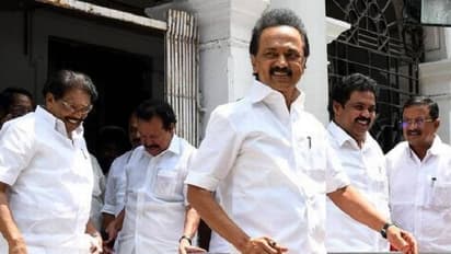 DMK's Stalin unfurls mega party flag on 114-ft high mast