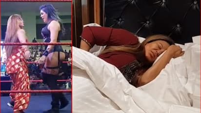 ರೆಸ್ಲಿಂಗ್ ಸ್ಟಾರ್ ಜೊತೆ ಫೈಟ್ ಮಾಡಿ ಆಸ್ಪತ್ರೆ ಸೇರಿದ ರಾಖಿ!