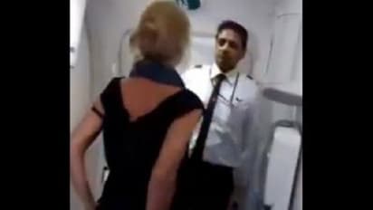 ಎಣ್ಣೆ ಏಟು.. ವಿಮಾನದಲ್ಲಿ ಮಹಿಳೆಯ ಫೈಟು: ವಿಡಿಯೋ ವೈರಲ್