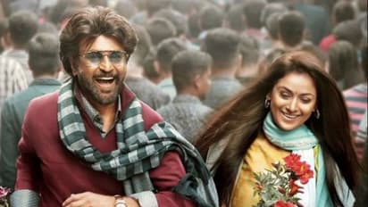 Petta poster: Simran blushes as she shares screen space with Rajinikanth for the first time