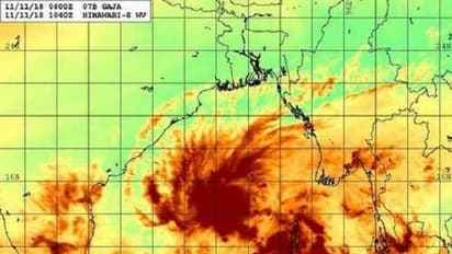 சென்னைக்கு வட கிழக்கே மிக அருகில் கஜா… 100 கி.மீட்டர் வேகத்தில் சூறாவளி வீசும்… மாலை கரையை கடக்கிறது !! 7 மாவட்டங்களில் பள்ளி, கல்லூரிகளுக்கு விடுமுறை…