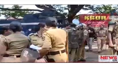 കെ.ടി. ജലീല് രാജിവെക്കണമെന്നാവശ്യപ്പെട്ട് എംഎസ്എഫ് നടത്തിയ മാര്ച്ചില് സംഘര്ഷം