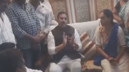 విజయారెడ్డి, మన్నెలను కలిసిన దానం, సహకరించాలని విజ్ఞప్తి